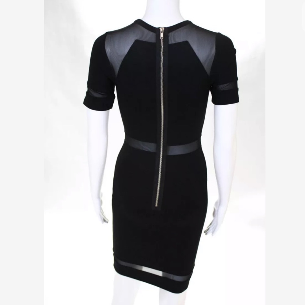 Torn by Ronny Kobo sheer mesh panel Lourdes dress - Picture 7 of 8